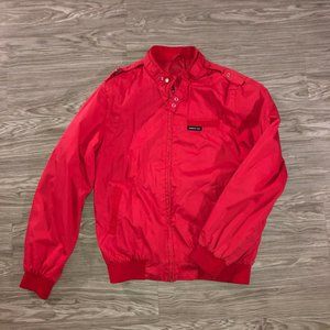 VINTAGE RED MEMBERS ONLY ICONIC RACER JACKET